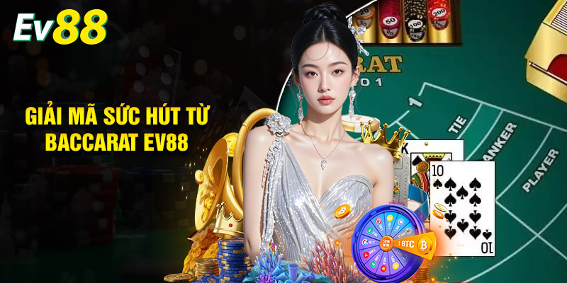 Baccarat EV88 | Vào Chơi Đơn Giản, Rinh Ngay Thưởng Khủng 2 Giải Mã Sức Hút Từ Baccarat EV88