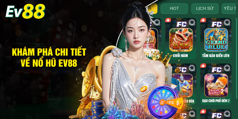 Khám Phá Chi Tiết Về Nổ Hũ EV88 