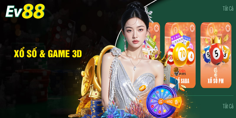 Xổ Số & Game 3D